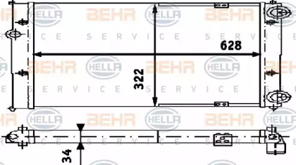 BEHR HELLA SERVICE 8MK 376 713-731