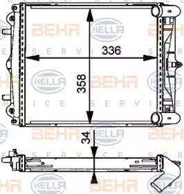 BEHR HELLA SERVICE 8MK 376 713-794