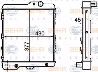 BEHR HELLA SERVICE 8MK 376 714-711 BEHR HELLA SERVICE 8MK 376 714-711