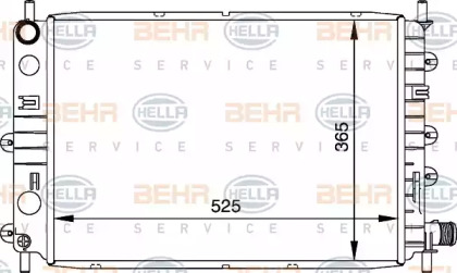 BEHR HELLA SERVICE 8MK 376 716-041