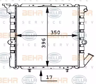 BEHR HELLA SERVICE 8MK 376 716-051