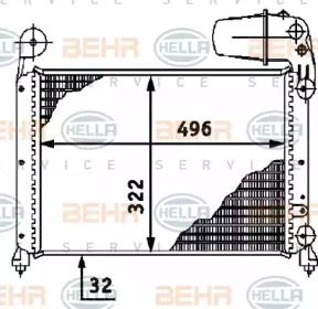 BEHR HELLA SERVICE 8MK 376 716-121