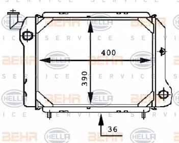 BEHR HELLA SERVICE 8MK 376 716-201