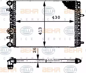 BEHR HELLA SERVICE 8MK 376 716-234