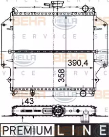 BEHR HELLA SERVICE 8MK 376 716-391