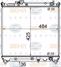 BEHR HELLA SERVICE 8MK 376 716-421