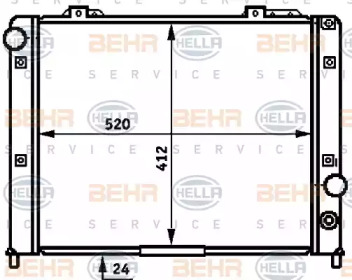 BEHR HELLA SERVICE 8MK 376 716-691