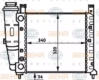 BEHR HELLA SERVICE 8MK 376 716-711