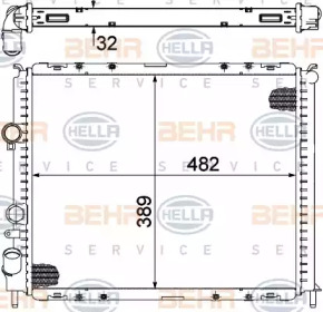 BEHR HELLA SERVICE 8MK 376 717-781