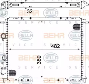 BEHR HELLA SERVICE 8MK 376 717-791