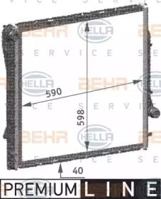 BEHR HELLA SERVICE 8MK 376 718-751