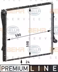 BEHR HELLA SERVICE 8MK 376 718-761