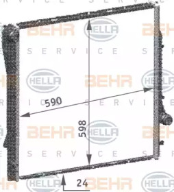 BEHR HELLA SERVICE 8MK 376 718-774