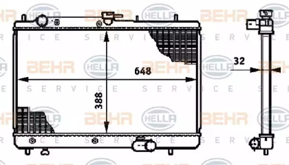 BEHR HELLA SERVICE 8MK 376 719-771