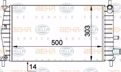 BEHR HELLA SERVICE 8MK 376 720-261