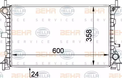 BEHR HELLA SERVICE 8MK 376 720-301