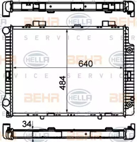 BEHR HELLA SERVICE 8MK 376 720-381