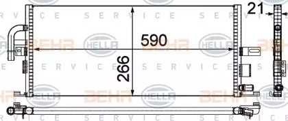 BEHR HELLA SERVICE 8MK 376 721-081