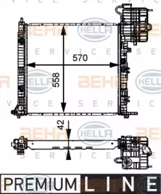 BEHR HELLA SERVICE 8MK 376 721-391