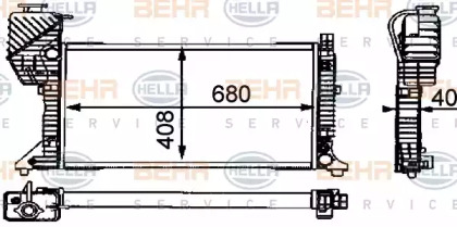 BEHR HELLA SERVICE 8MK 376 721-434