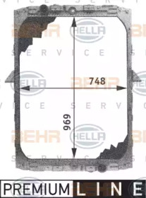 BEHR HELLA SERVICE 8MK 376 721-511