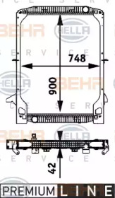 BEHR HELLA SERVICE 8MK 376 721-601