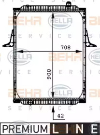 BEHR HELLA SERVICE 8MK 376 721-641