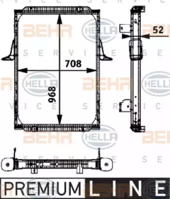 BEHR HELLA SERVICE 8MK 376 721-731