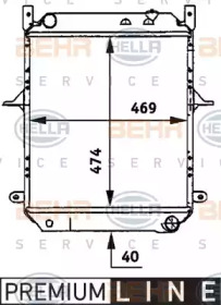 BEHR HELLA SERVICE 8MK 376 722-121