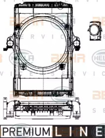 BEHR HELLA SERVICE 8MK 376 722-201