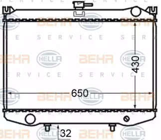 BEHR HELLA SERVICE 8MK 376 724-481