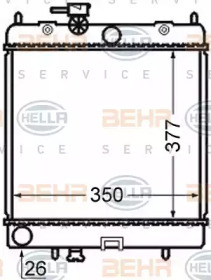 BEHR HELLA SERVICE 8MK 376 726-691