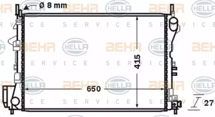 BEHR HELLA SERVICE 8MK 376 726-771