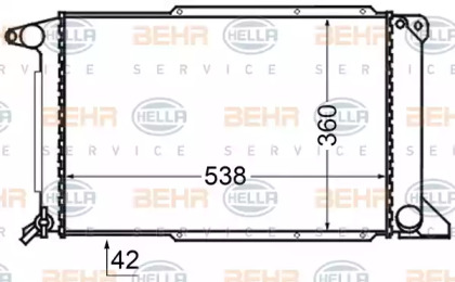 BEHR HELLA SERVICE 8MK 376 727-761