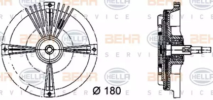 BEHR HELLA SERVICE 8MV 376 731-111