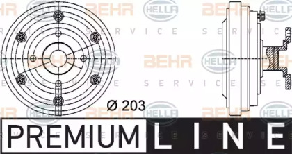 BEHR HELLA SERVICE 8MV 376 731-281