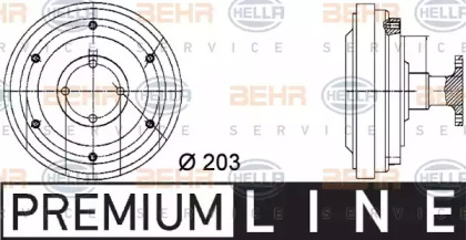 BEHR HELLA SERVICE 8MV 376 731-361