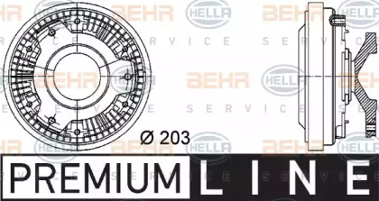 BEHR HELLA SERVICE 8MV 376 731-421