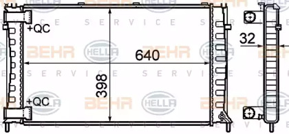 BEHR HELLA SERVICE 8MK 376 732-781 BEHR HELLA SERVICE 8MK 376 732-781
