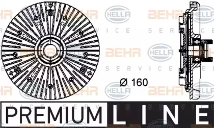 BEHR HELLA SERVICE 8MV 376 733-001