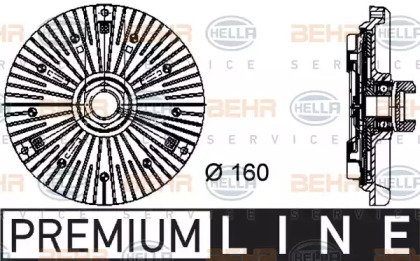 BEHR HELLA SERVICE 8MV 376 733-031