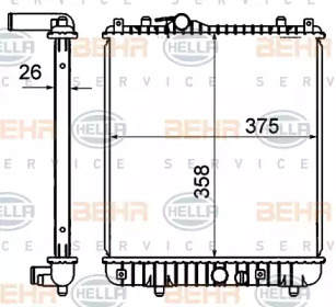 BEHR HELLA SERVICE 8MK 376 735-071