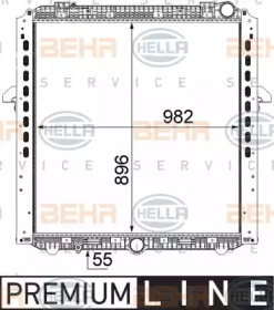 BEHR HELLA SERVICE 8MK 376 737-081