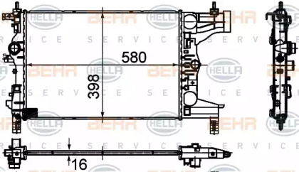 BEHR HELLA SERVICE 8MK 376 748-731