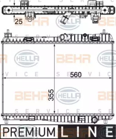 BEHR HELLA SERVICE 8MK 376 754-761