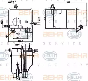 BEHR HELLA SERVICE 8MA 376 755-211