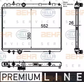 BEHR HELLA SERVICE 8MK 376 755-331