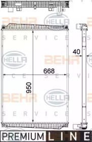 BEHR HELLA SERVICE 8MK 376 755-391