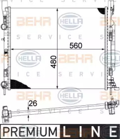 BEHR HELLA SERVICE 8MK 376 755-511