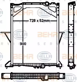 BEHR HELLA SERVICE 8MK 376 760-441